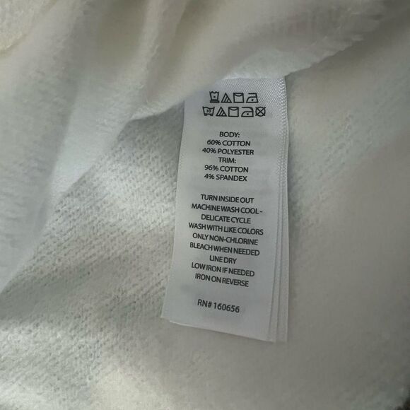 Cupcakes and Cashmere "Santa Baby" Ivory Sweatshirt-Size XL - Picture 7 of 7